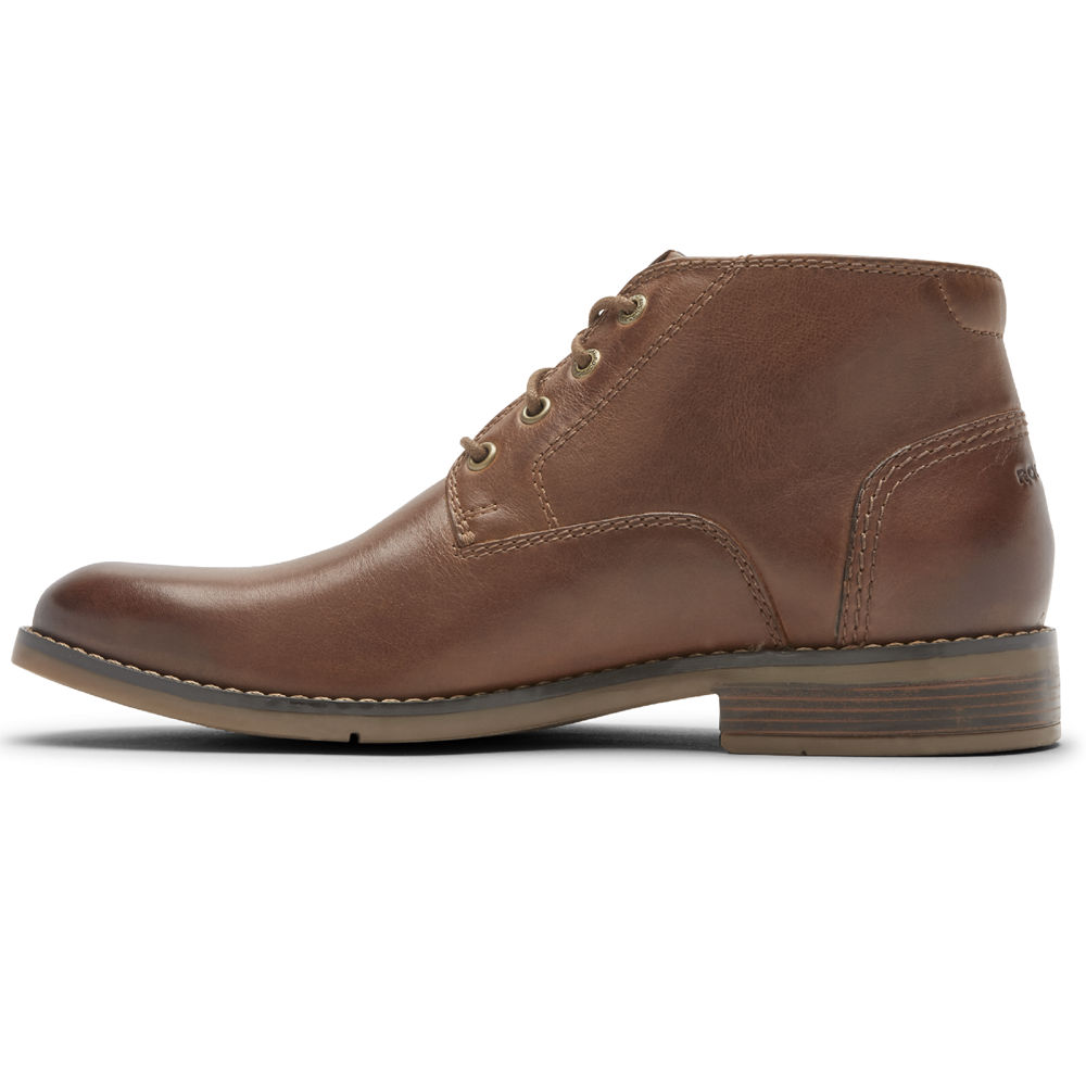 Rockport Mens Colden Chukka - Boots Brown - HLN835967